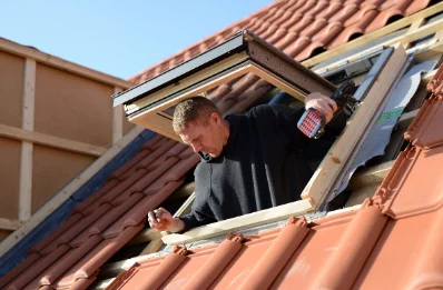 Pose de fenêtres de toit Velux à Chardeny